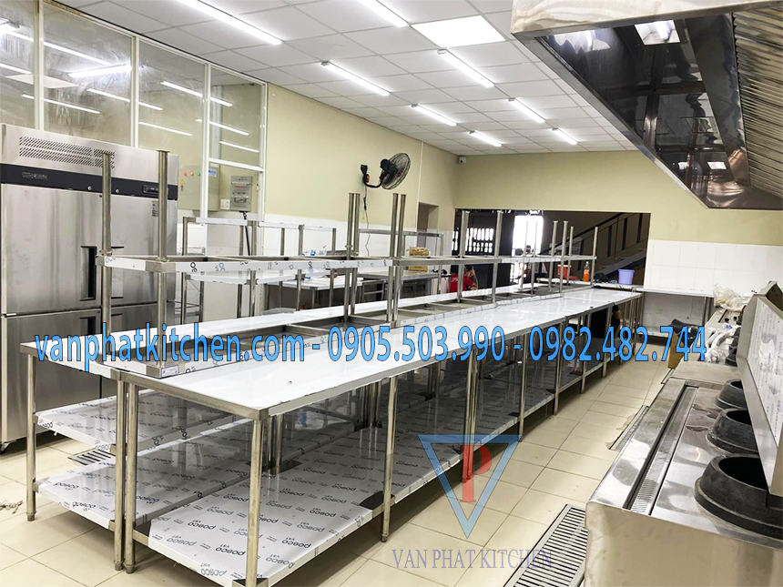 Bàn inox công nghiệp