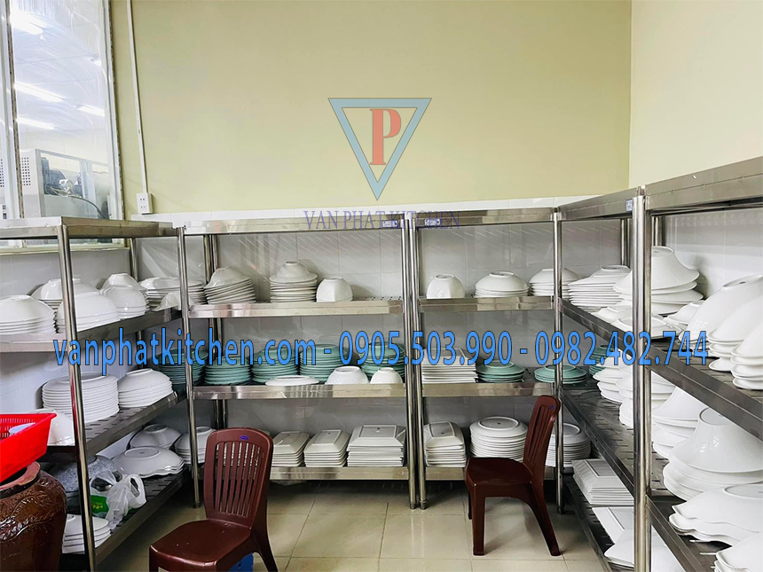 Kệ inox công nghiệp