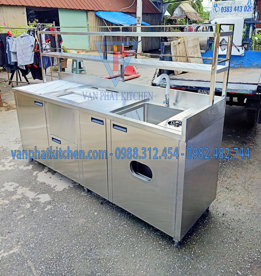 Quầy pha chế inox Quầy pha chế inox