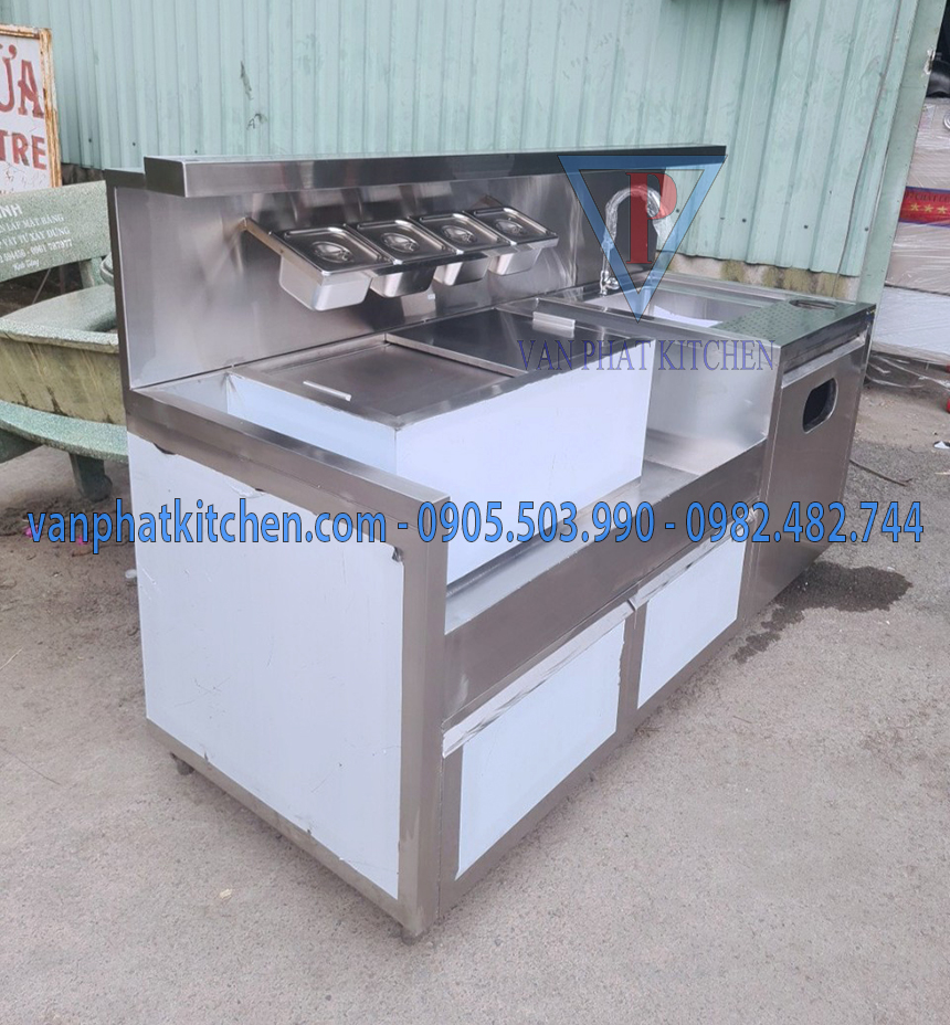 Quầy pha chế inox