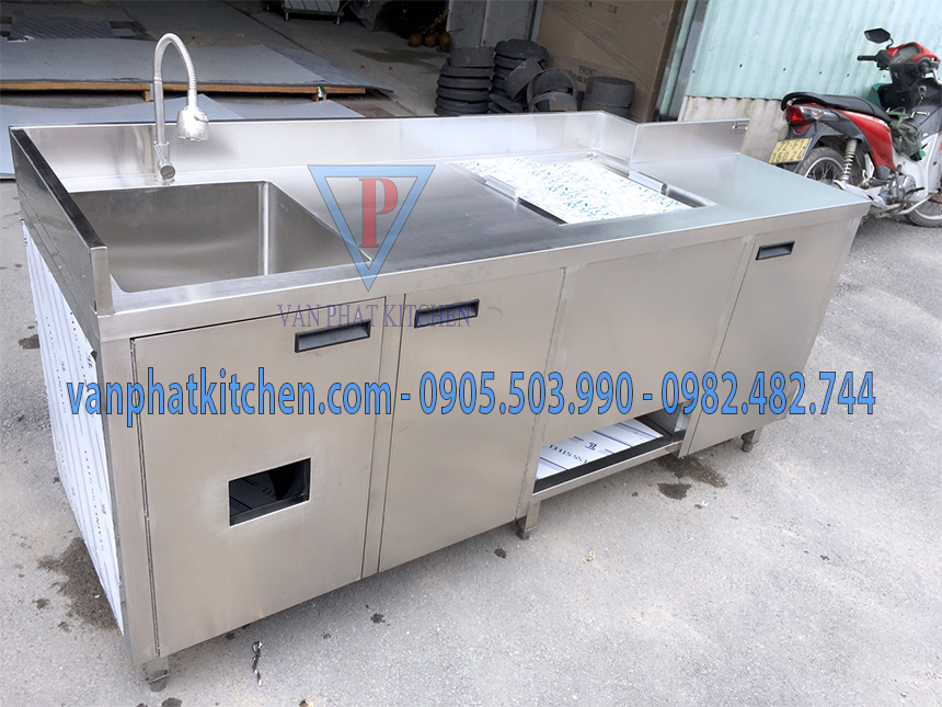 Quầy pha chế inox