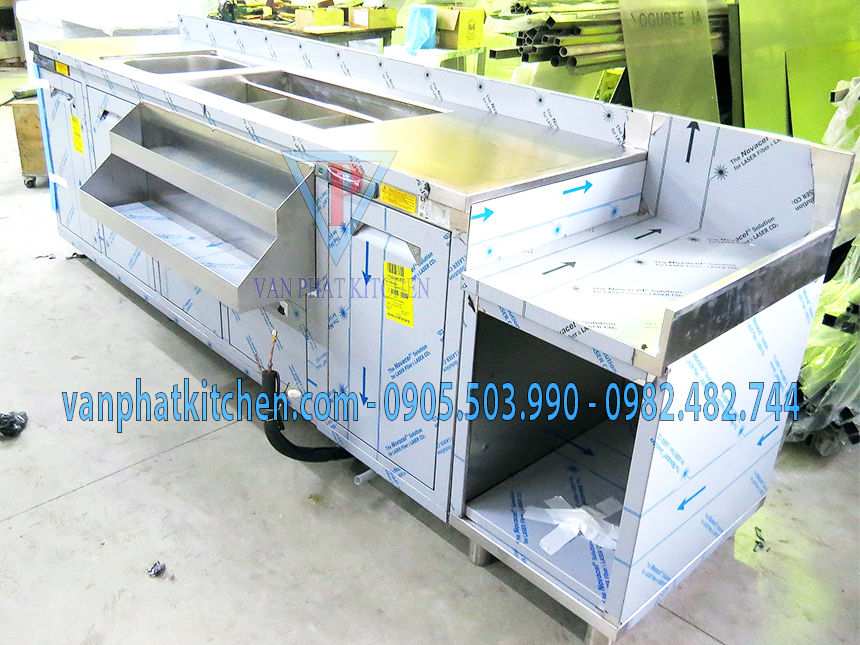 Quầy pha chế inox