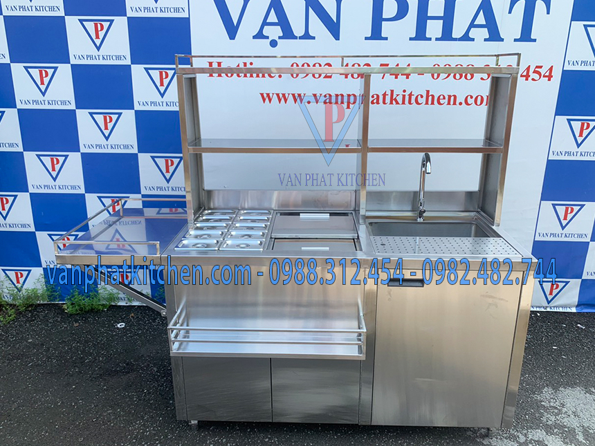 Quầy pha chế inox