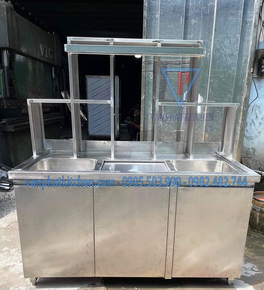 Quầy pha chế inox