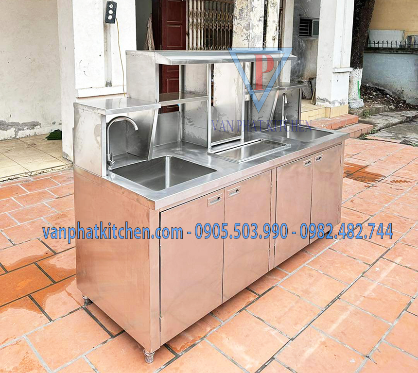 Quầy pha chế inox
