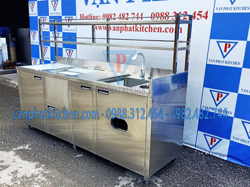 Quầy pha chế inox Quầy pha chế inox
