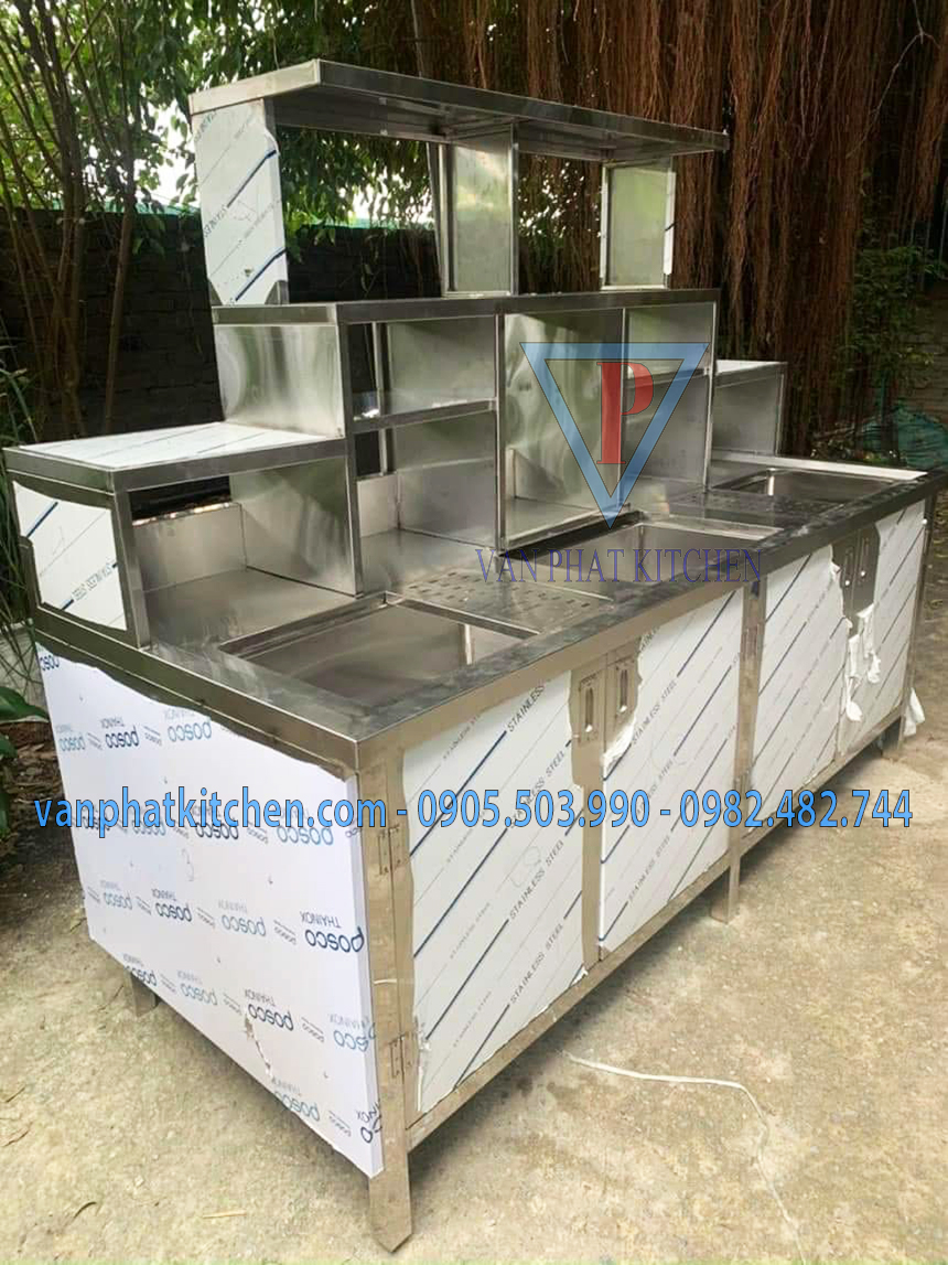 Quầy pha chế inox