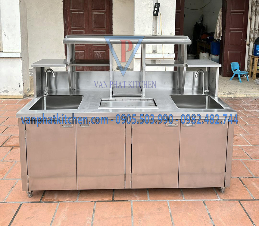 Quầy pha chế inox