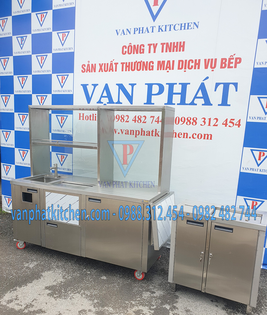Quầy pha chế inox