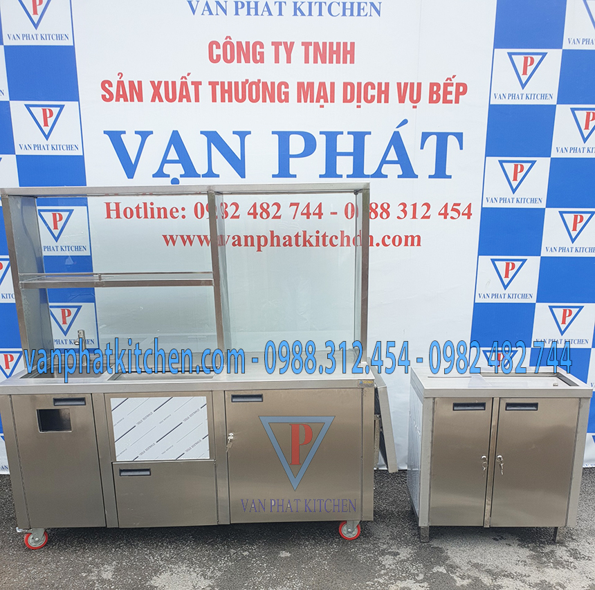 Quầy pha chế inox