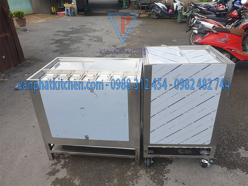 Thùng đá inox Vạn Phát Thùng đá inox Vạn Phát