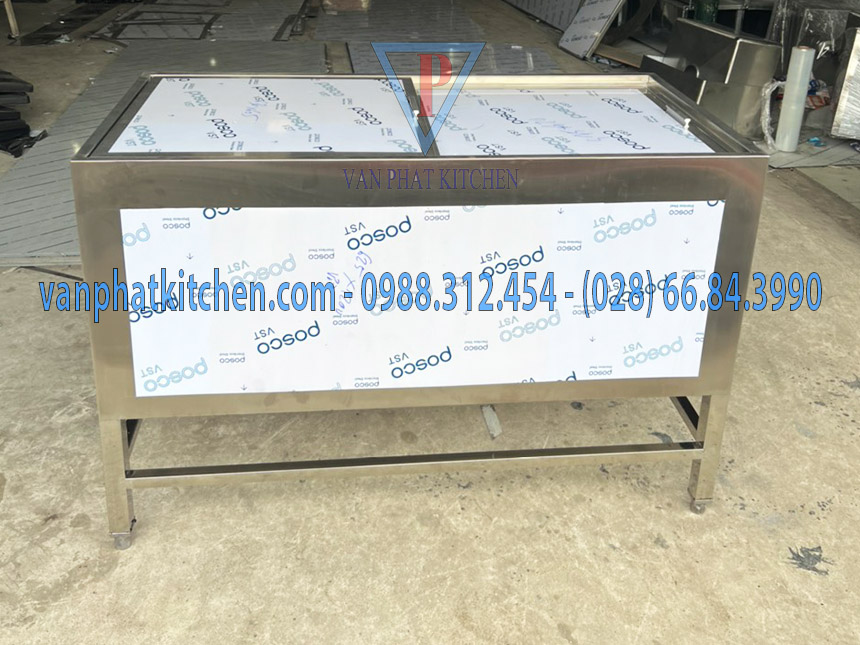 Thùng đá inox Vạn Phát