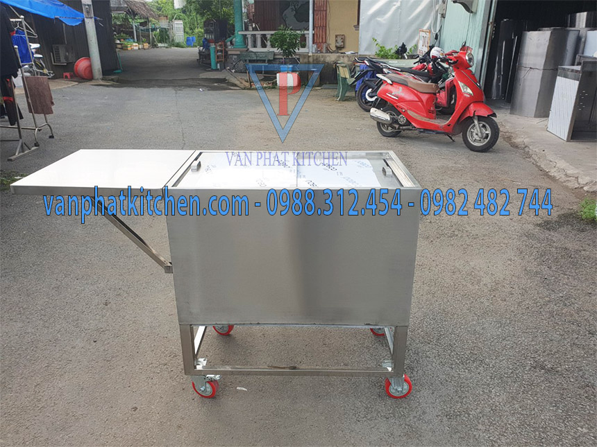 Thùng đá inox Vạn Phát