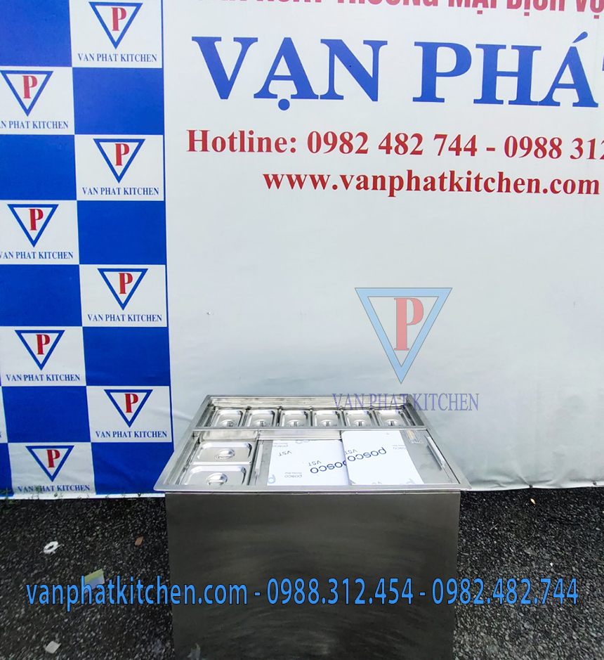 Thùng đá inox