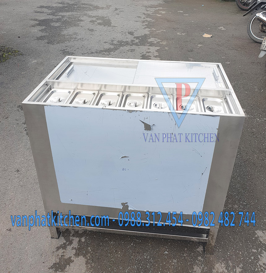 Thùng đá inox Vạn Phát