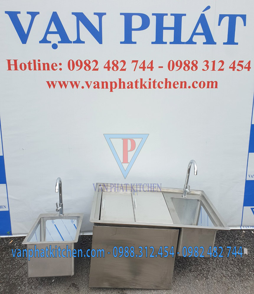 Thùng đá inox Vạn Phát